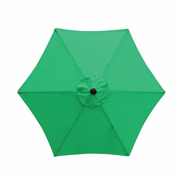 Gan Eden 7.5 ft. Tiltable Hunter Green Patio Umbrella GA2513730